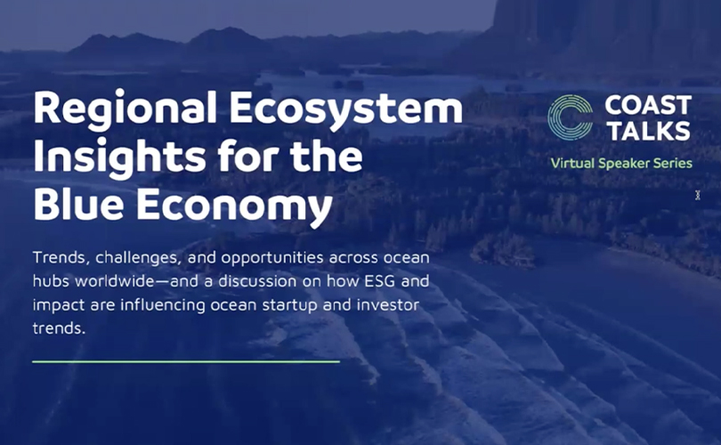 COAST Talks: Regional Ecosystem Insights for the Blue Economy