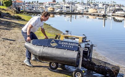 Clean Earth Rovers Scales Autonomous Pollution Response